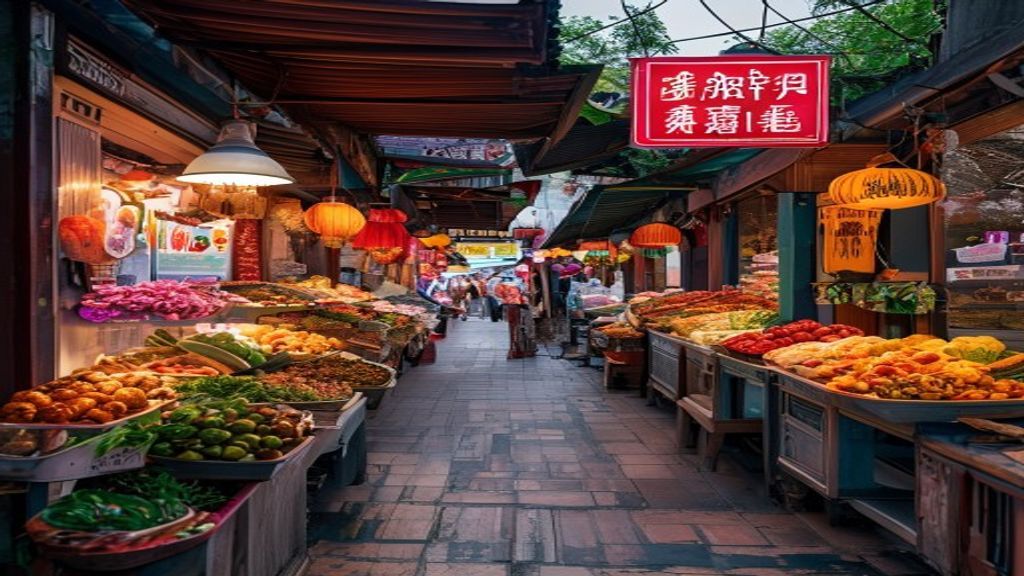 Local Market & Food Street