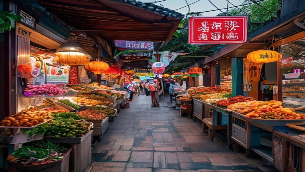 Local Market & Food Street
