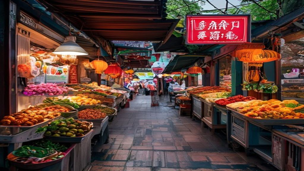 Local Market & Food Street