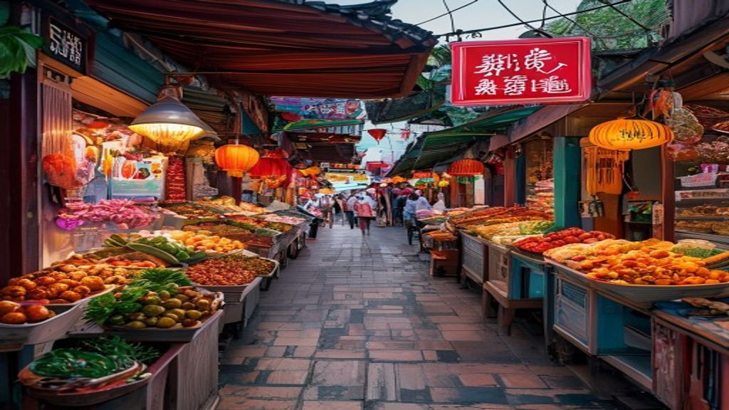 Local Market & Food Street
