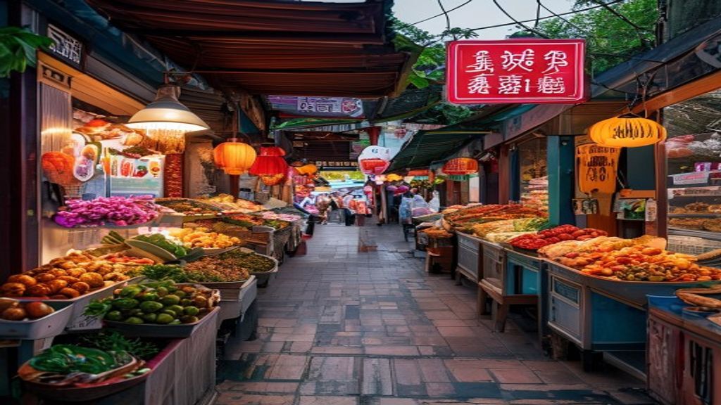 Local Market & Food Street