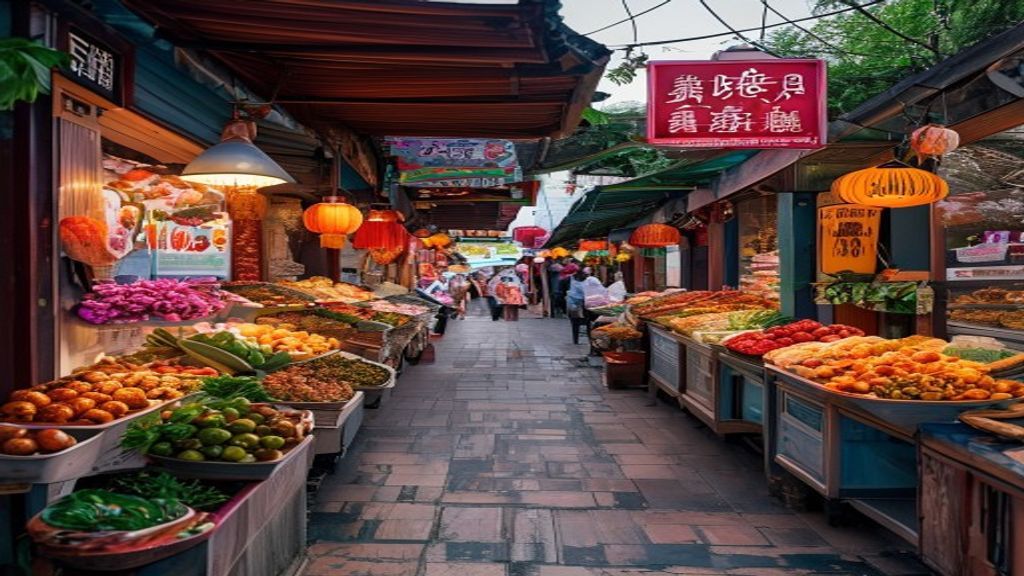 Local Market & Food Street